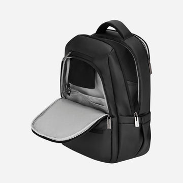 Safari Form Plus 32L Black Laptop Backpack with Easy Access