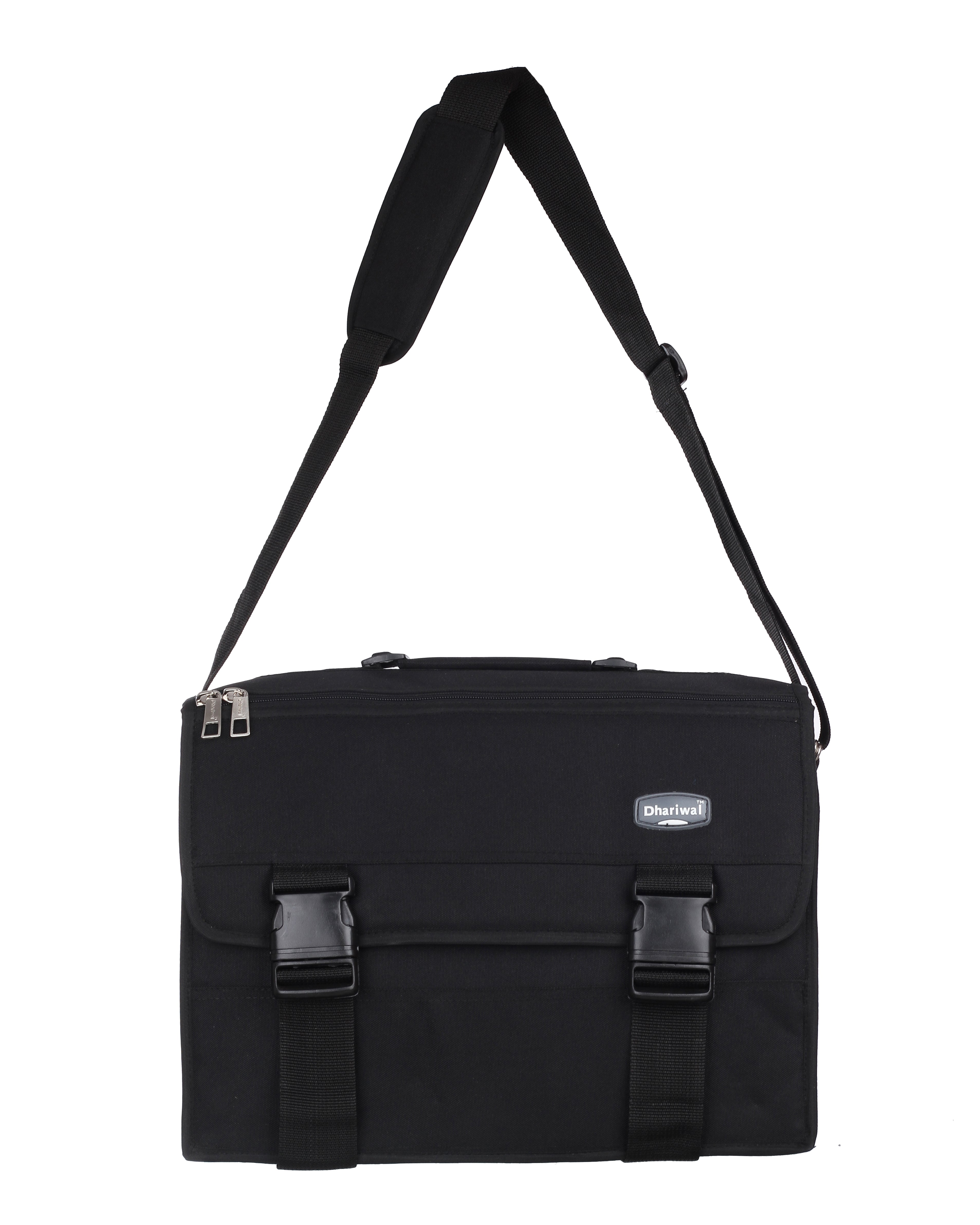 Dhariwal Tool Bag for Electrician, Technician, Mechanic, Service Engineer and Office use Heavy Duty EB-608 Black