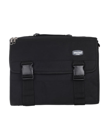 Dhariwal Tool Bag for Electrician, Technician, Mechanic, Service Engineer and Office use Heavy Duty EB-608 Black