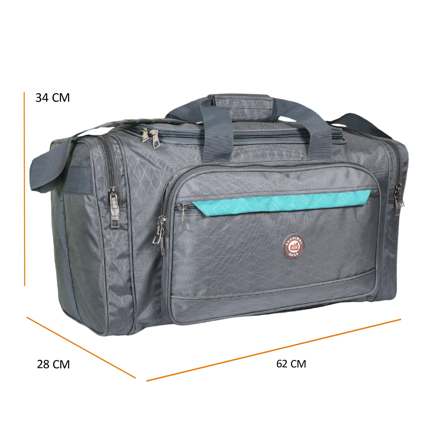 हैंडी ट्रैवलिंग बैग 900 X 900 मैटी 57cm x 30cm x 28 सेमी TRB-504