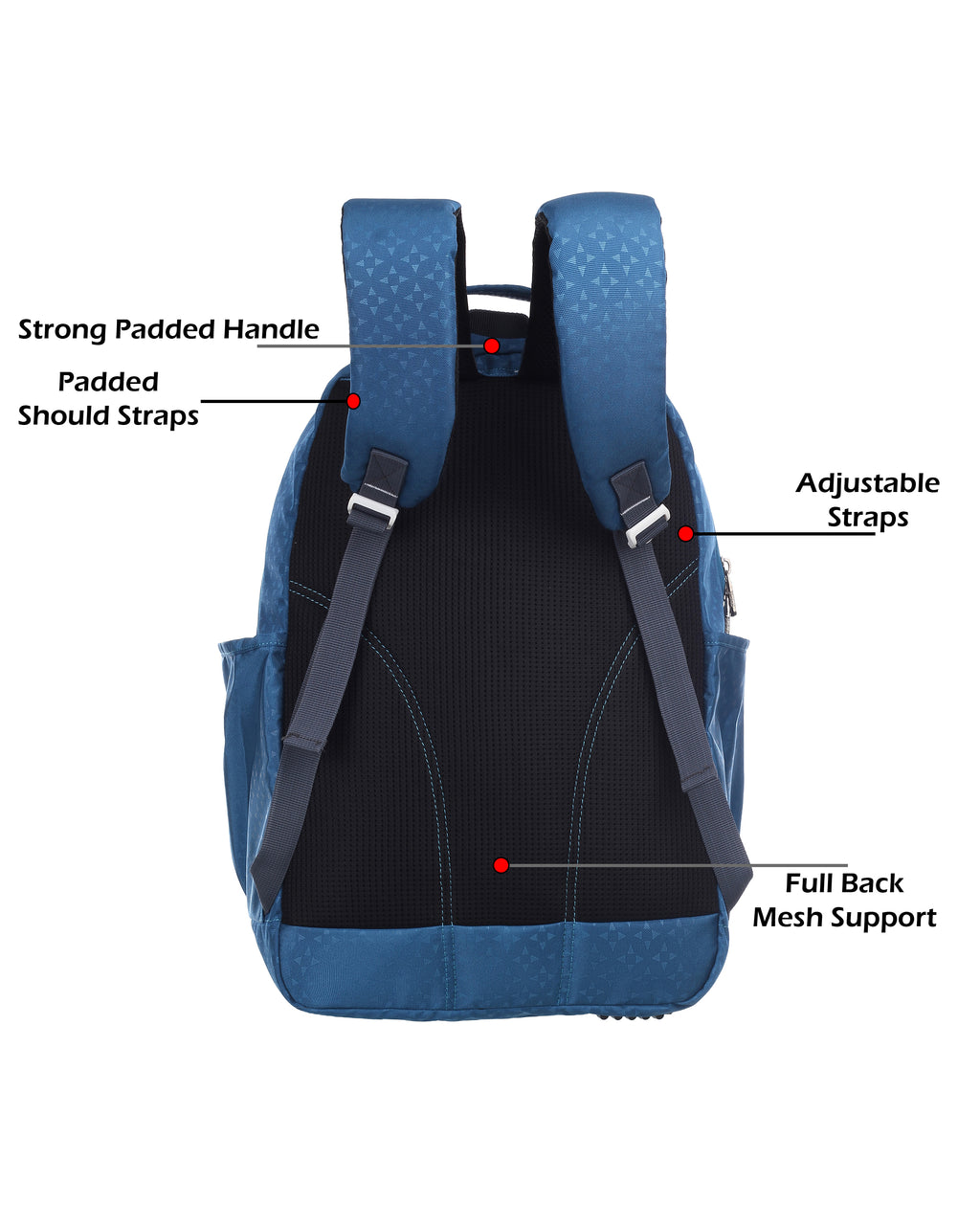 Dhariwal 35L LB-112 Unisex Backpack | Laptop compartment | Strong & Lightweight