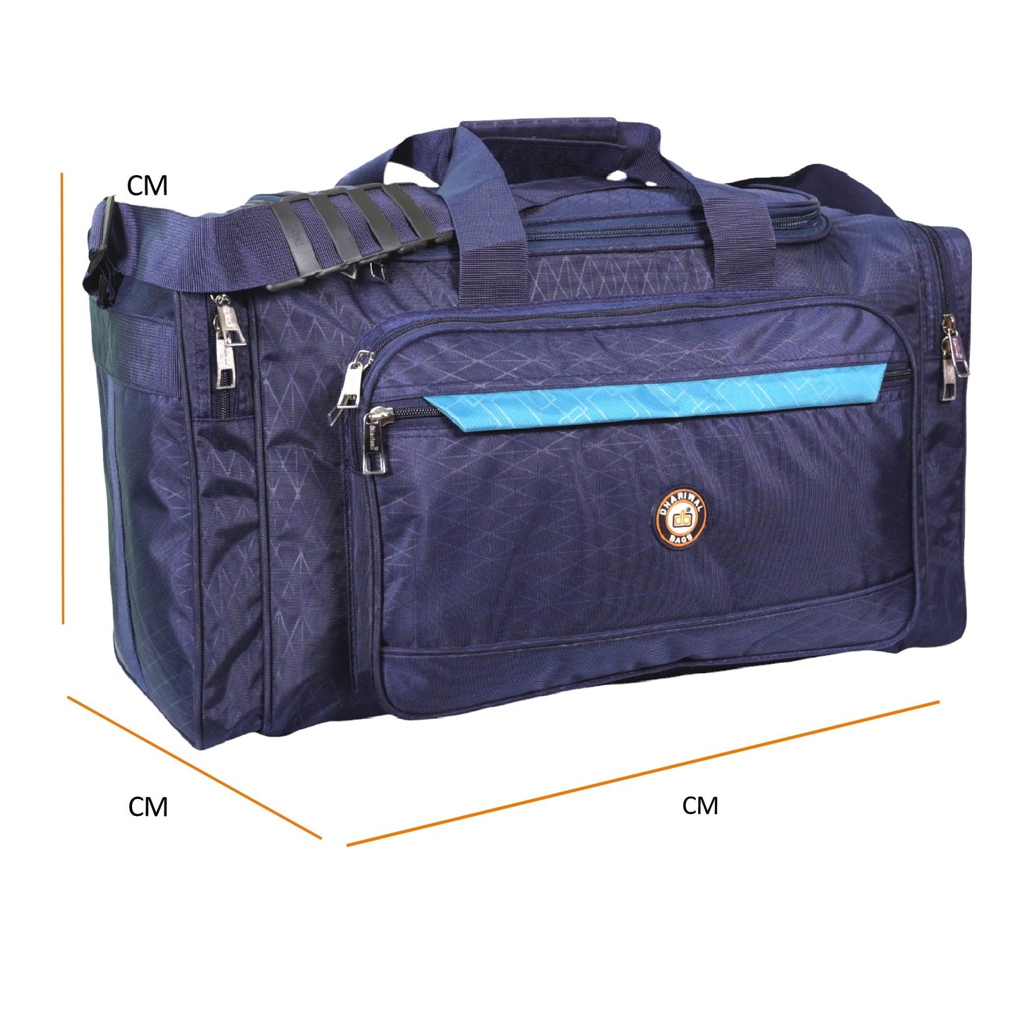 हैंडी ट्रैवलिंग बैग 900 X 900 मैटी 50cm x 28cm x 22 cm TRB-518