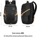 SAFARI Expand 15  Large 43 L Laptop Backpack