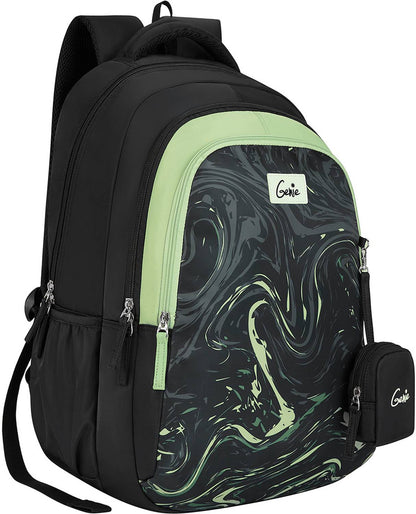 Genie 36 L Aqualit Backpack For Girls |19 Inch - Black
