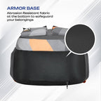 SAFARI Bonus 5 -Freebie pencil pouch, Rain Cover Backpack -37 L (Grey)