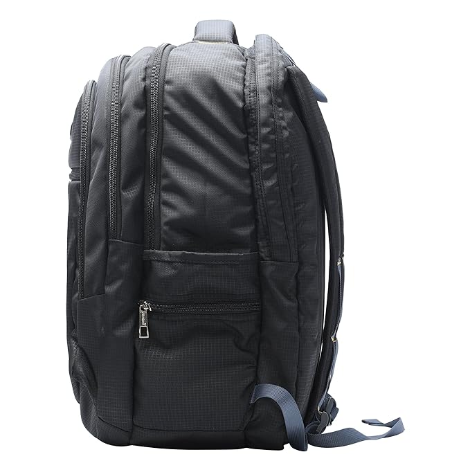 धारीवाल यूनिसेक्स ड्यूल कम्पार्टमेंट लैपटॉप बैकपैक रेन कवर के साथ 51L LB-106