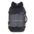 Gear Turbo 21"/45L Large Anti theft Laptop Backpack with Raincover | Backpack | Briefcase | Travel Bag For Men/Women (Black - Grey)