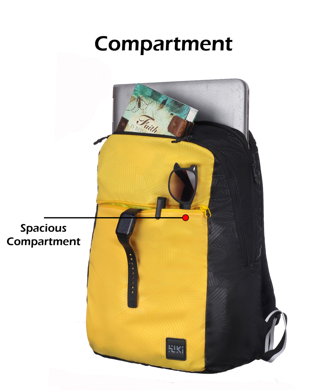 Wildcraft Wiki  Streek 1.0  Backpack 27 L College | School | Office &Travel Bag For Men & Women