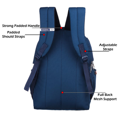 Dhariwal Backpack for Men & Women | Office, Travel, School, College bag| 34L BP -201