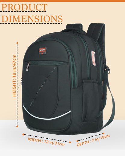 Dhariwal 33L BP-246  Unisex Backpack  Strong & Lightweight | Water-Resistant