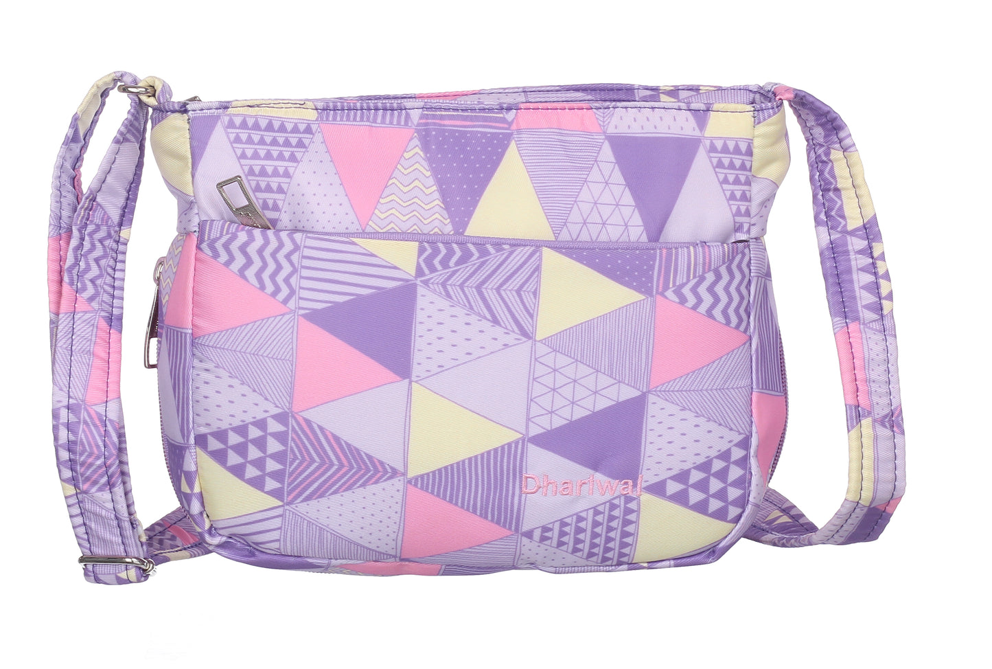 Dhariwal PU Twin Handle Water Resistant Ladies Shopping Bag, Vanity Bag for Carriage, Travel, Casual, Outdoor, Party, Kitty LAD-9914