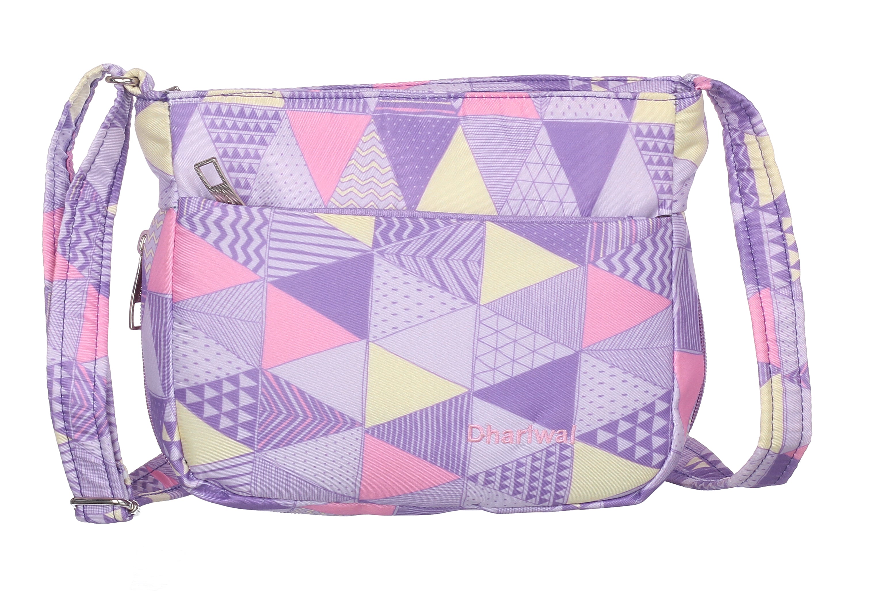 Dhariwal PU Twin Handle Water Resistant Ladies Shopping Bag, Vanity Bag for Carriage, Travel, Casual, Outdoor, Party, Kitty LAD-9914