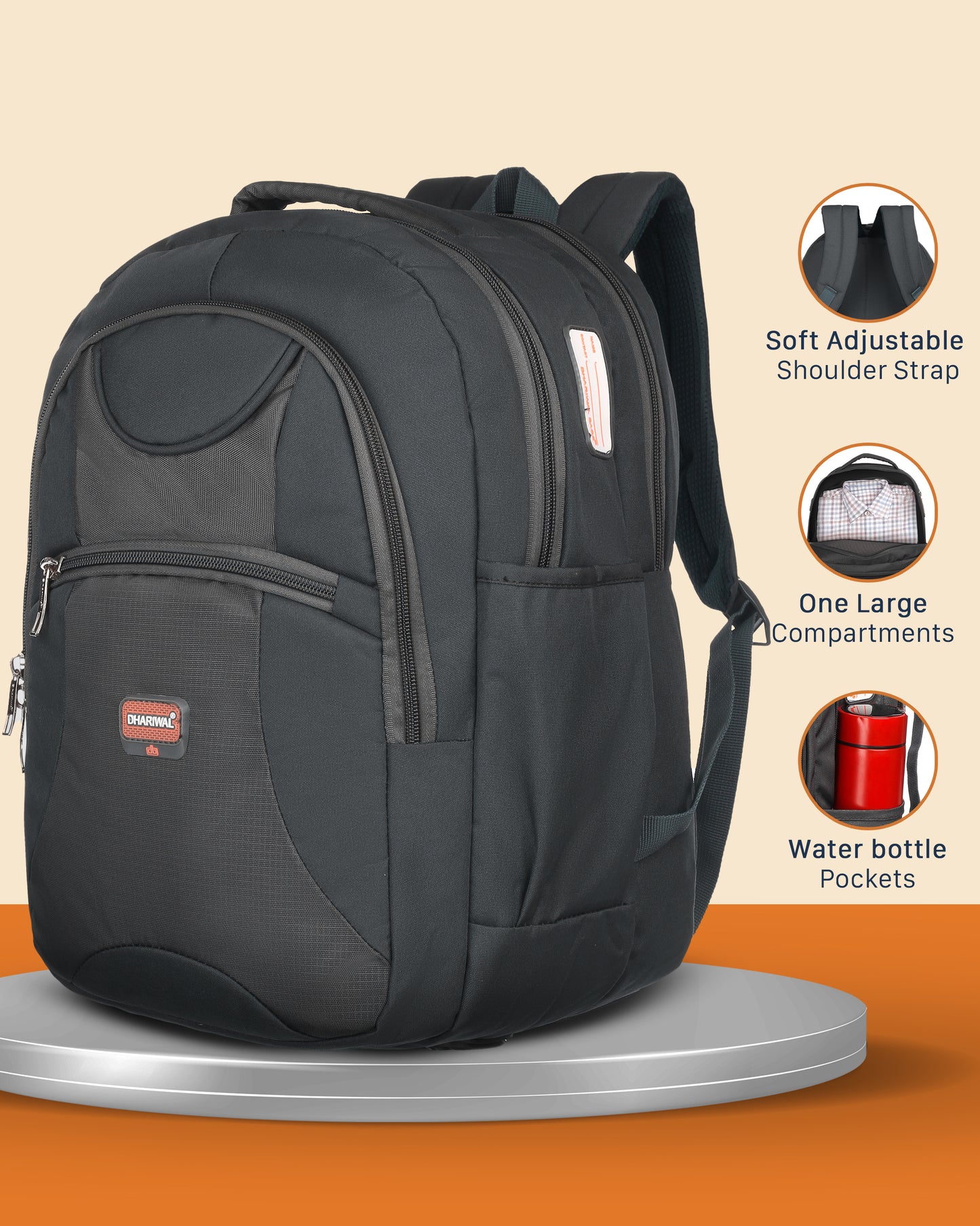 Dhariwal Unisex  Casual/School/College/Travel/Backpack 30L BP-205