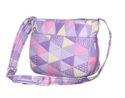 Dhariwal PU Twin Handle Water Resistant Ladies Shopping Bag, Vanity Bag for Carriage, Travel, Casual, Outdoor, Party, Kitty LAD-9914