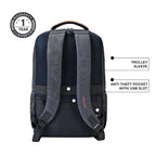 Gear Vintage 4 19"/29L Anti Theft Faux Leather  4 Compartment Laptop Backpack /Casual Backpack College Bag For Men/Women