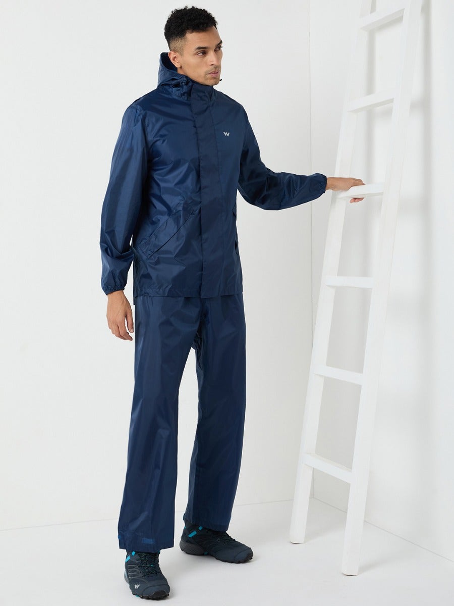 Wildcraft Men 2 Tone Bag Pro Rain Coat Cheater Suit  (43136/7)