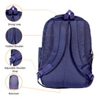 Dhariwal 36 L BP-110 Unisex Backpack | Strong & Lightweight | Laptop compartment