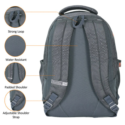 Dhariwal Backpack for Men & Women | Office, Travel, School, College bag| 34L BP-223