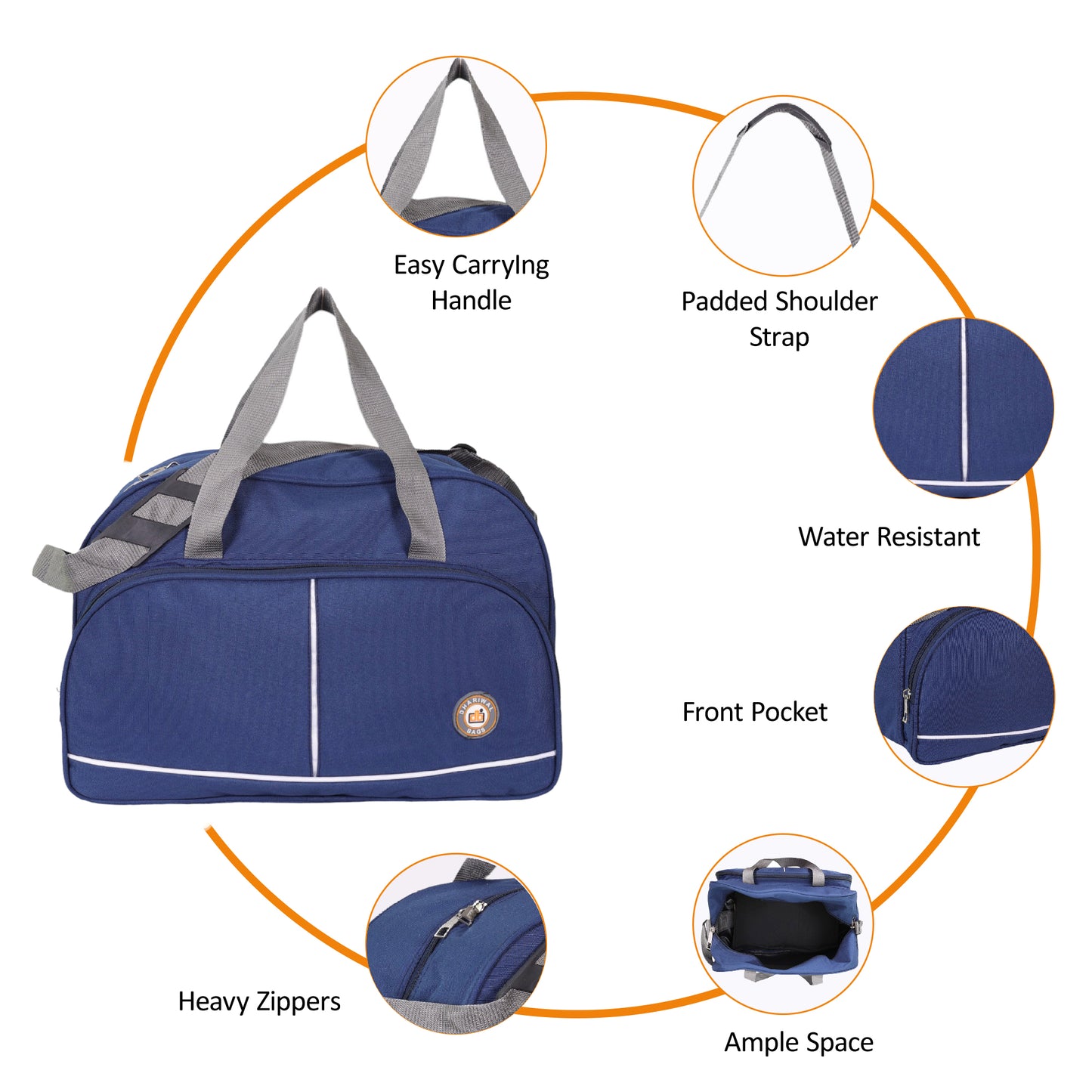 Travelling Bag D 18" TRB-513 - Medium