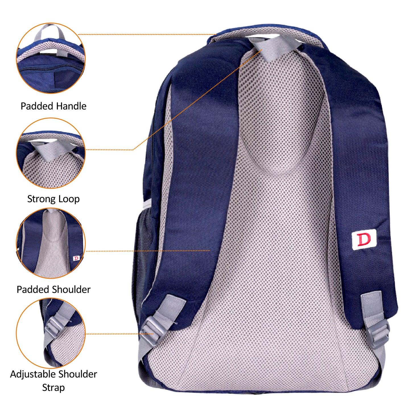 Dhariwal Backpack for Men & Women | Office, Travel, School, College bag| 45L  BP-232