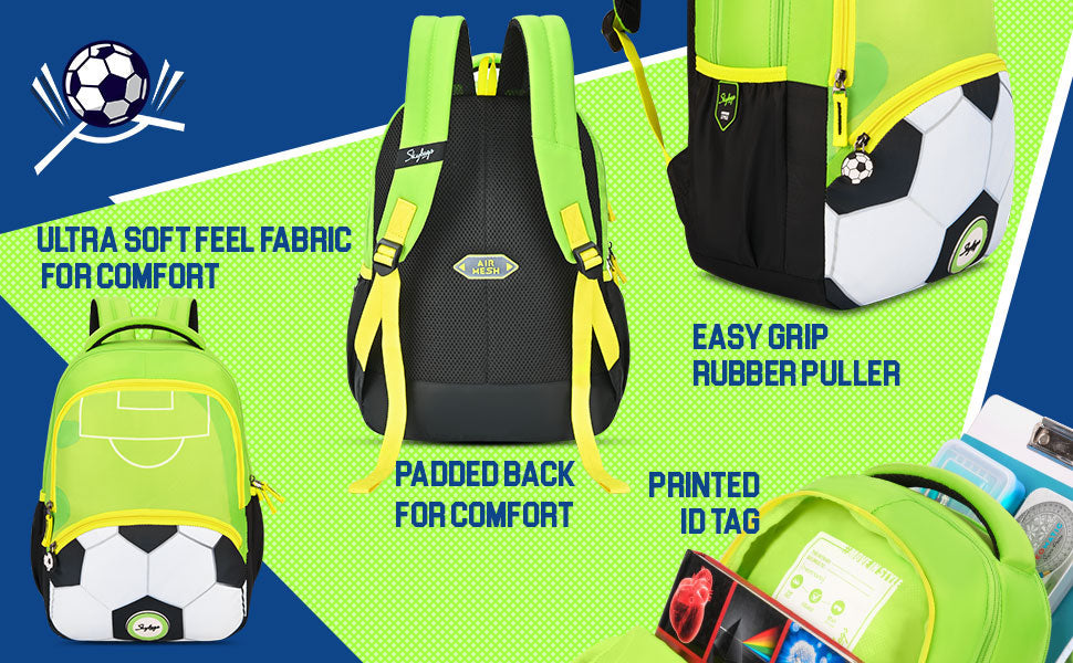 Skybags BUDDY PLUS SCBP FOOTBALL backpack-20L