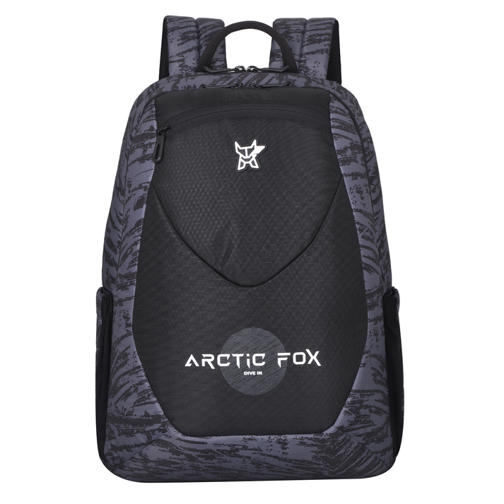 Arctic Fox Samurai Black Laptop Backpack-35 Ltr