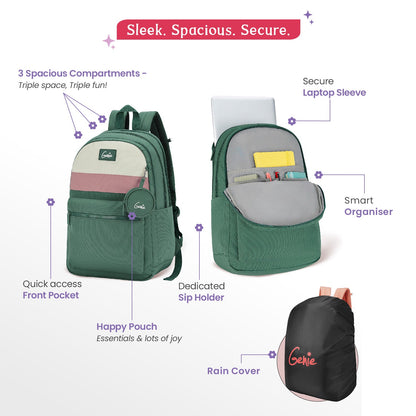 Essence 28L Laptop Backpack With Raincover