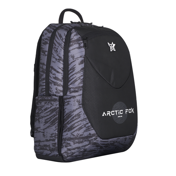 Arctic Fox Samurai Black Laptop Backpack-35 Ltr