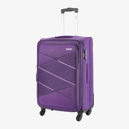 Safari Avenue Soft luggage with Anti-theft Zipper Suitcase