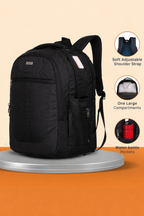 Dhariwal 42L BP-256 Laptop & File Compartment Backpack Travel/School/College/Office Work & Daily Use Bag For Men & Women