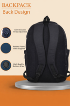 Dhariwal 42L BP-256 Laptop & File Compartment Backpack Travel/School/College/Office Work & Daily Use Bag For Men & Women