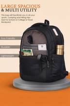 Dhariwal 42L BP-256 Laptop & File Compartment Backpack Travel/School/College/Office Work & Daily Use Bag For Men & Women
