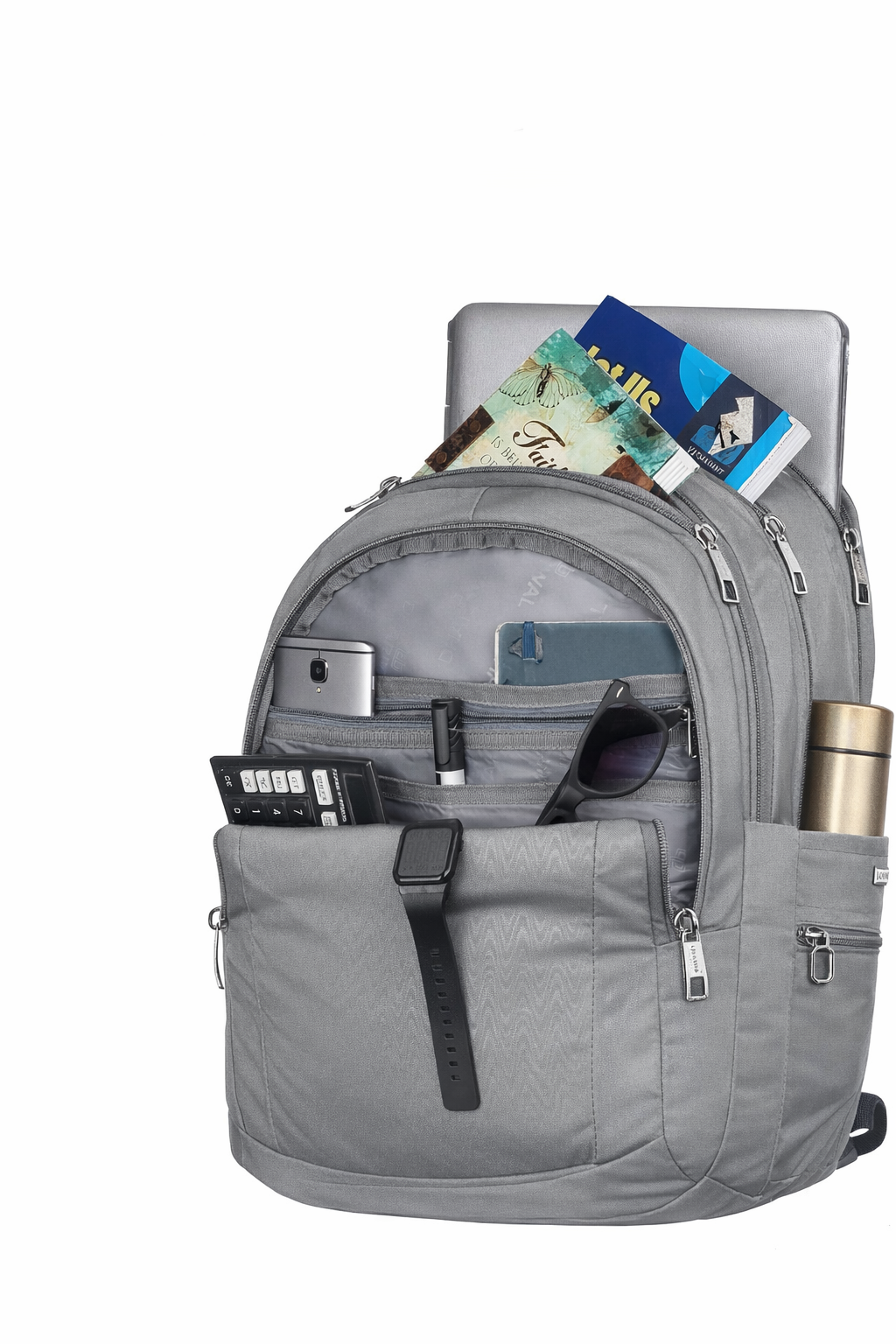 Dhariwal 51L LB-106  Unisex Backpack With Rain Cover,  Strong & Lightweight | Laptop compartment