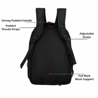 Dhariwal 51L LB-106  Unisex Backpack With Rain Cover,  Strong & Lightweight | Laptop compartment