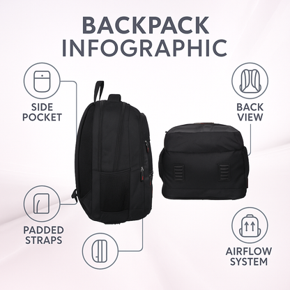 Safari Tritan Pro 36L Formal Backpack