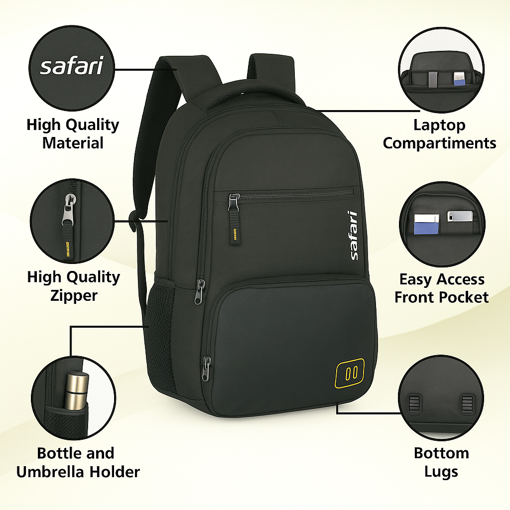 Safari Twin Pro 36L Formal Backpack