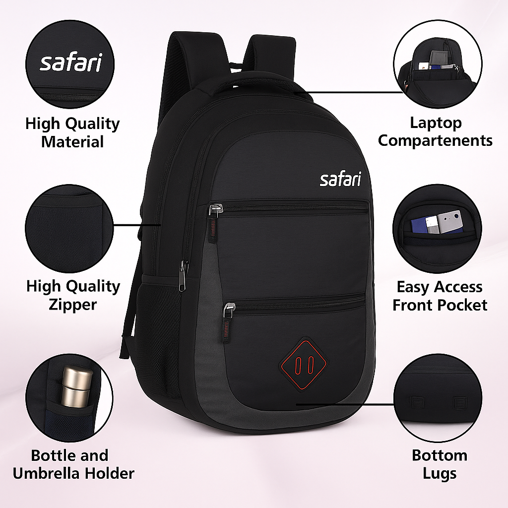 Safari Tritan Pro 36L Formal Backpack