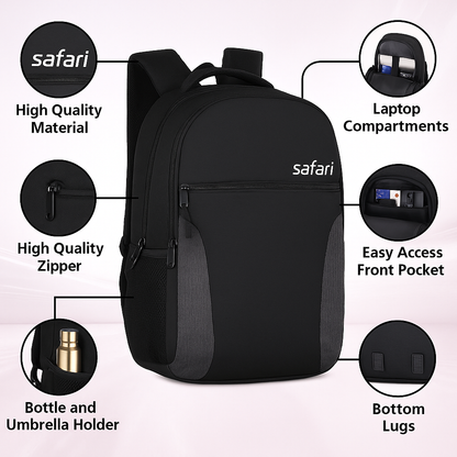 Safari Tritan 36 L Formal Backpack
