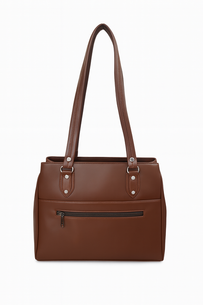 धारीवाल मल्टी कम्पार्टमेंट ट्विन हैंडल लेडीज हैंडबैग LAD-9902