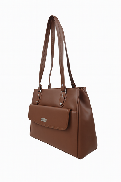 धारीवाल मल्टी कम्पार्टमेंट ट्विन हैंडल लेडीज हैंडबैग LAD-9902