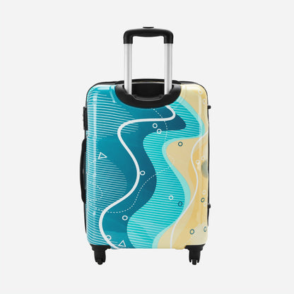 Safari Coastline Hard Luggage Suitcase