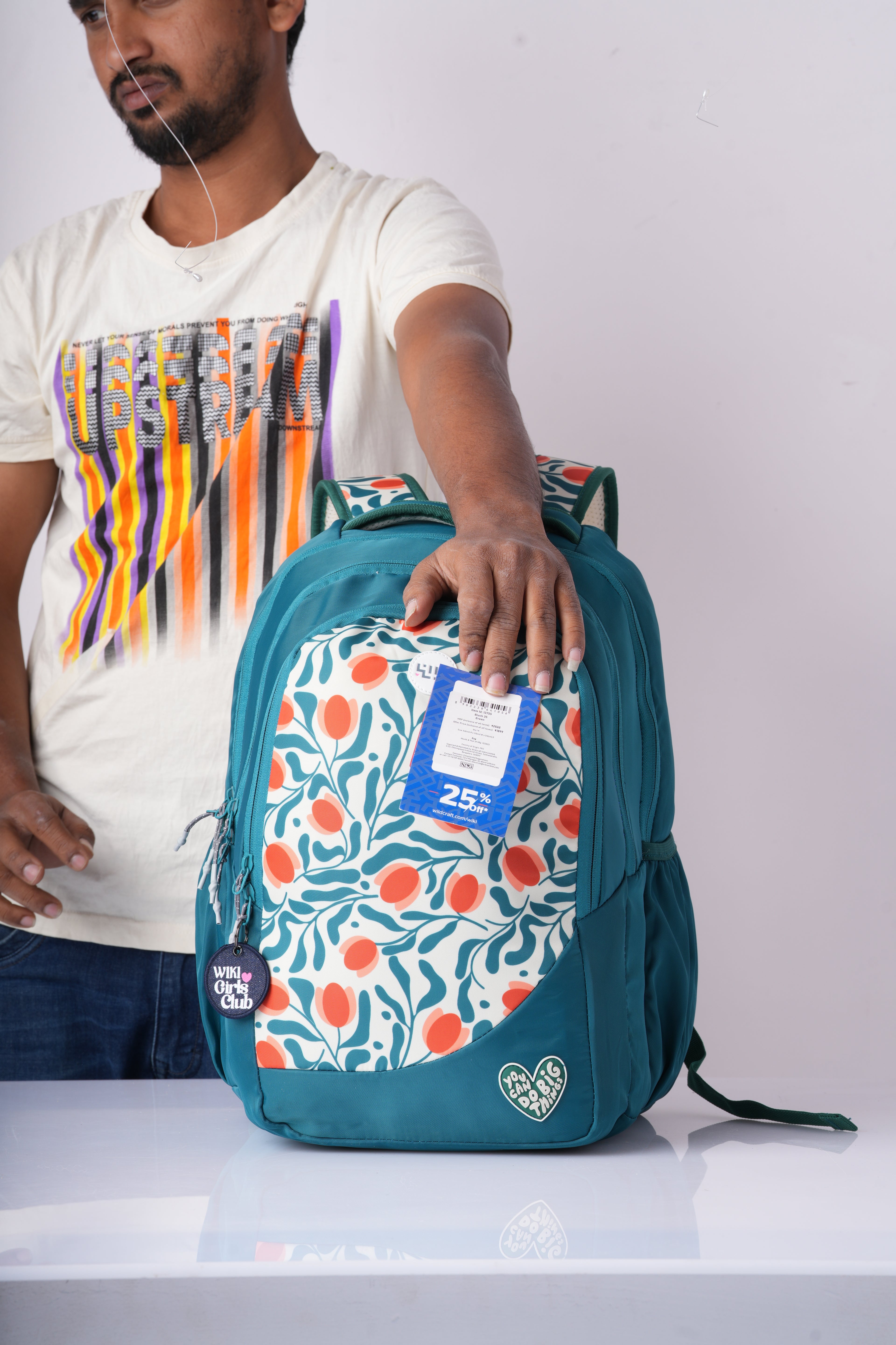 Wildcraft Wiki Blush 35 L Laptop Backpack  for Men & Women