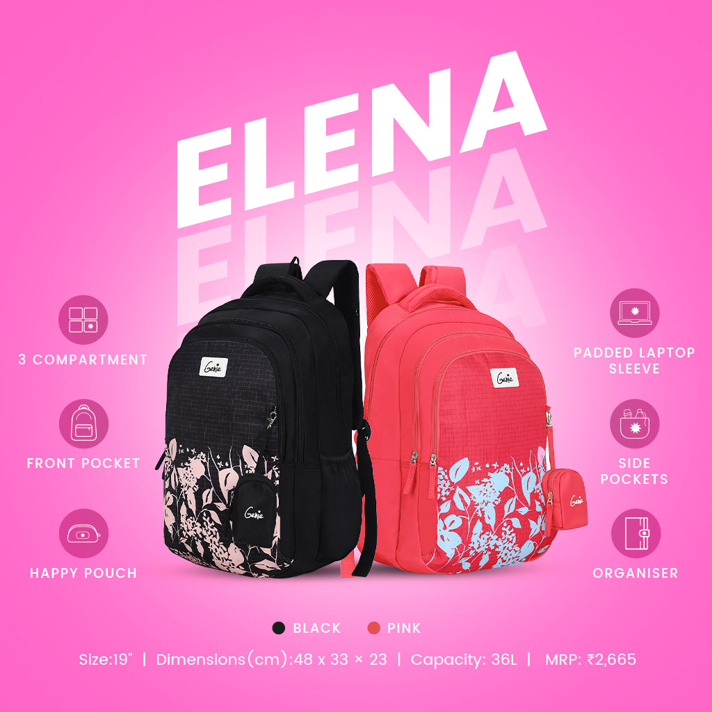Genie Elena 19 Inch Backpack
