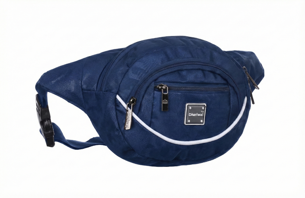 Dhariwal Waist Pack Travel Handy Hiking Zip Pouch Document Money Phone Belt Sport Bag Bum Bag for Men and Women Polyester WP-1202