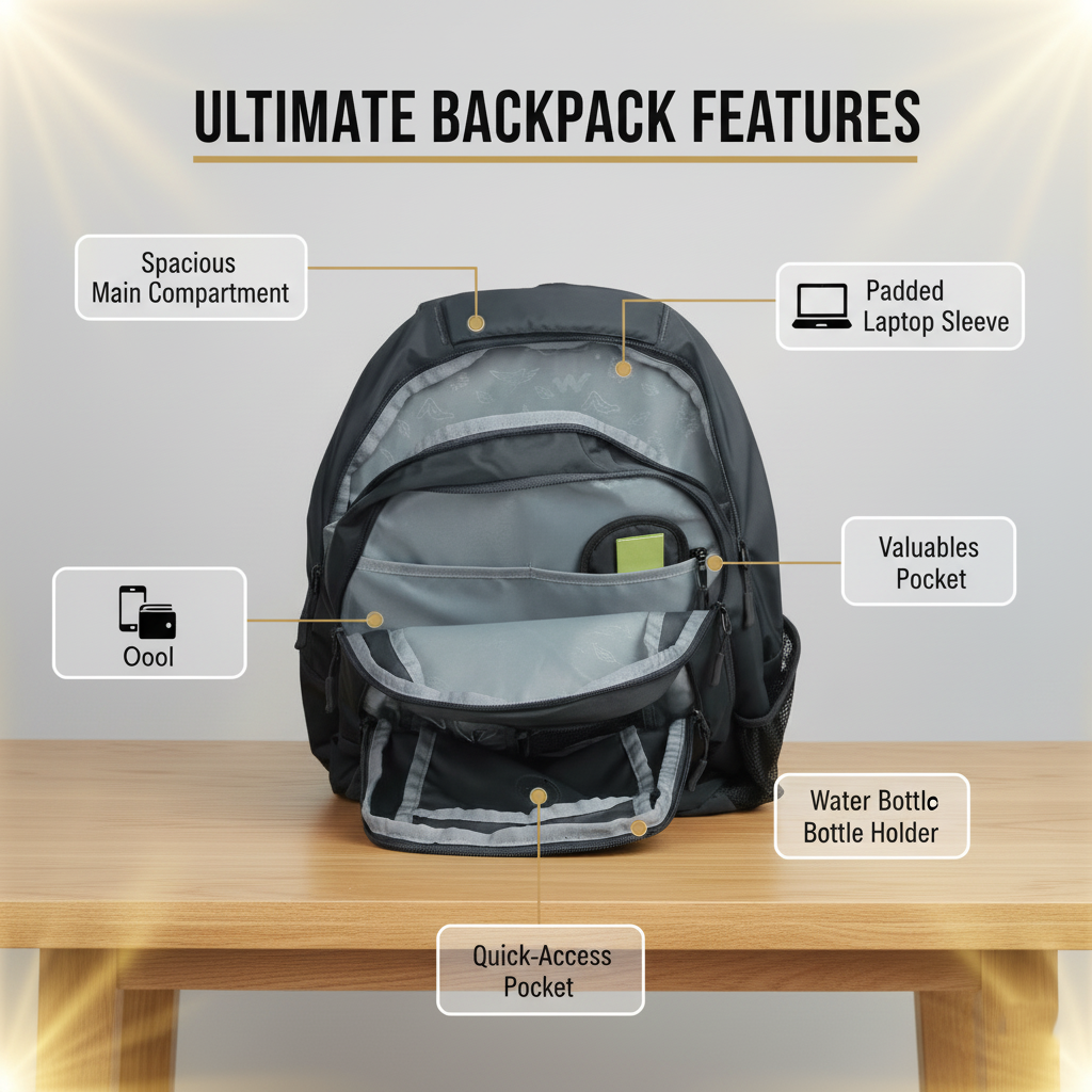 Wildcraft  Laptop Backpack 28L Travel/School/College/Office Bag For Men & Women