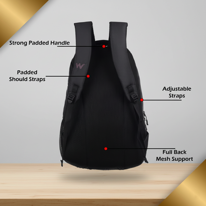 Wildcraft  Laptop Backpack 28L Travel/School/College/Office Bag For Men & Women