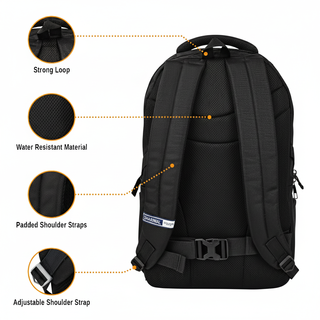 धारीवाल ट्रैवल बैकपैक 45एल बीपी-202 - वीकेंड गेटअवे