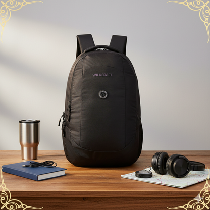 Wildcraft Power Laptop Backpack 34L Travel/School/College/Office Bag For Men & Women