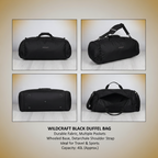 Wildcraft Duffle Bag, 45L Sleek Large Bag For Men&Women