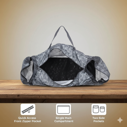 Wildcraft Duffle Bag, 53L Sleek Large Capacity Duffel | Sports, Gym, Trekking & Travel Bag For Men&Women